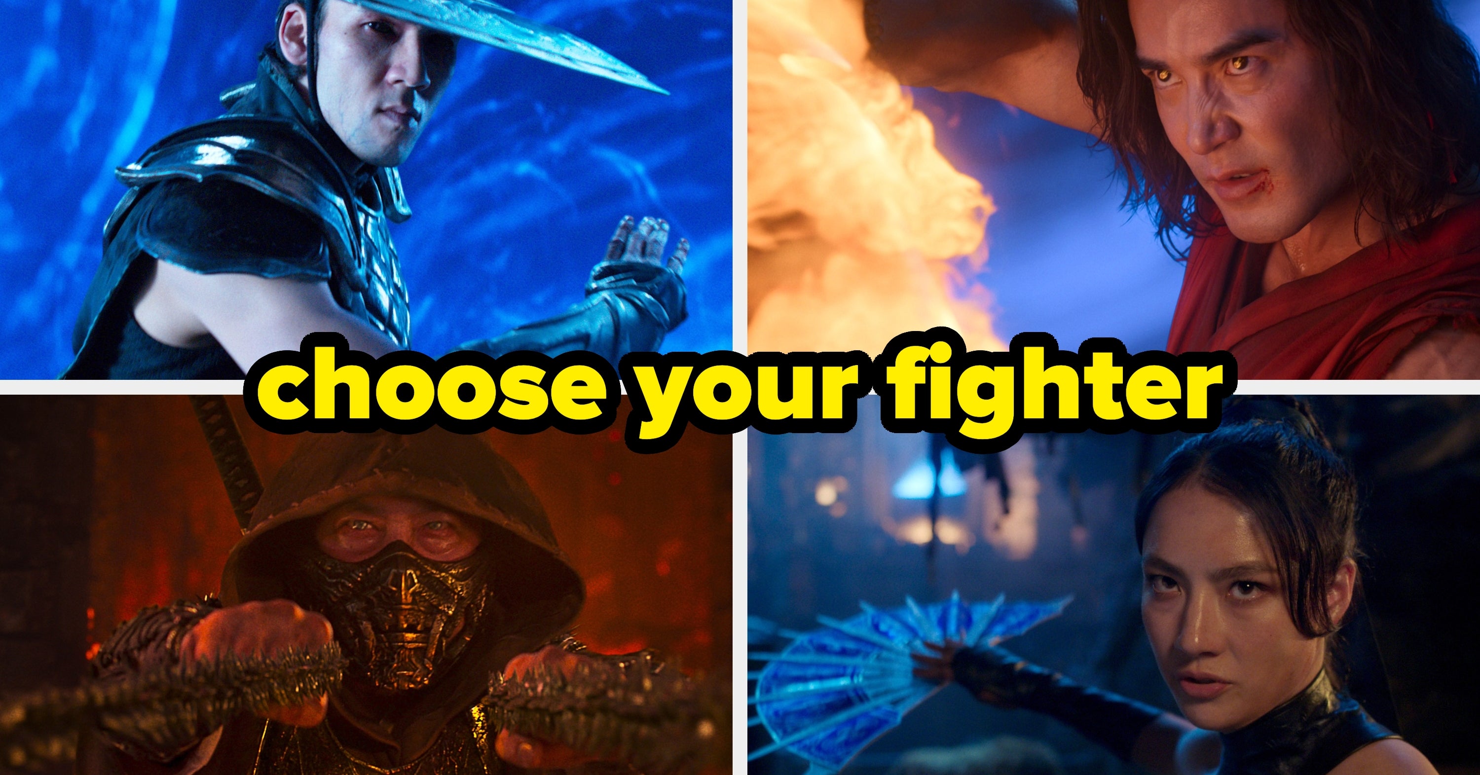 Pick Your Fighting Style, And We’ll Reveal Which "Mortal Kombat" Character You Are