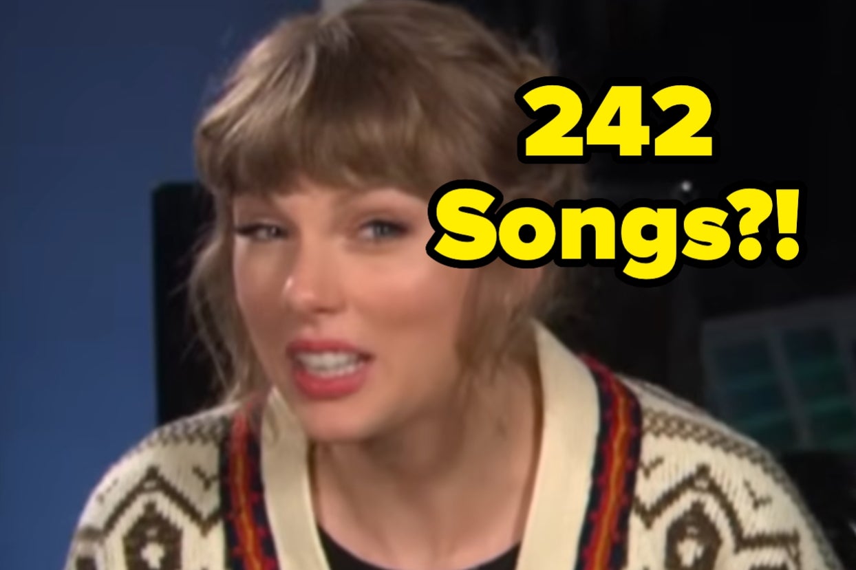 Breaking News How Many Of Taylor Swift's Songs Do You ACTUALLY Like? Are you a casual fan or a die-hard Swiftie? gryffinpuff20 •  just now