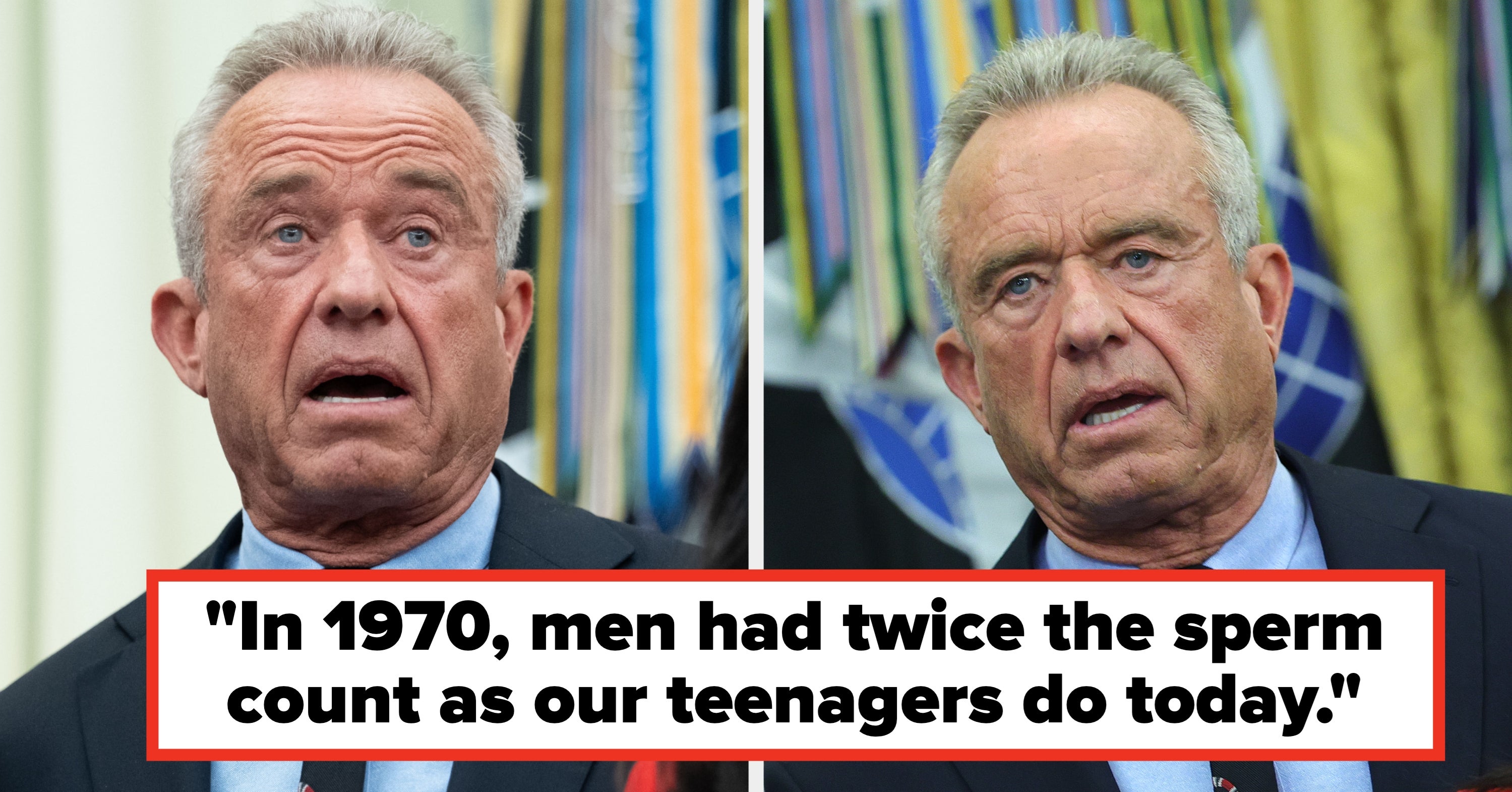 For SOME God-Forsaken Reason, RFK Jr. Is Talking About Teenage Boys' Sperm Counts (AGAIN!!!!!), And The Video Is Seriously So Cringey