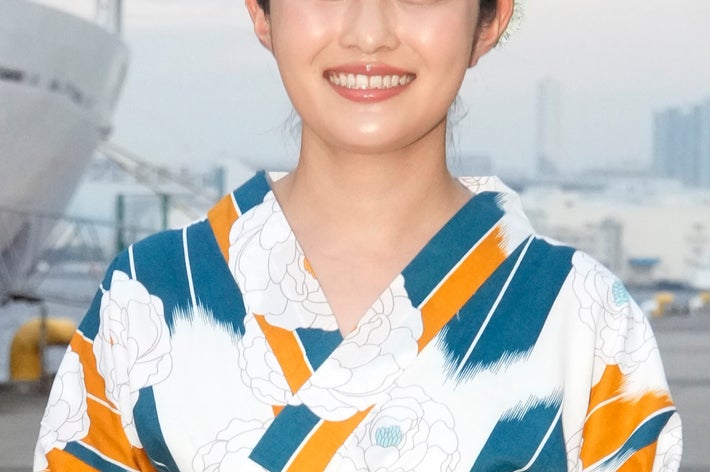 井上咲楽さん（時事通信フォト）