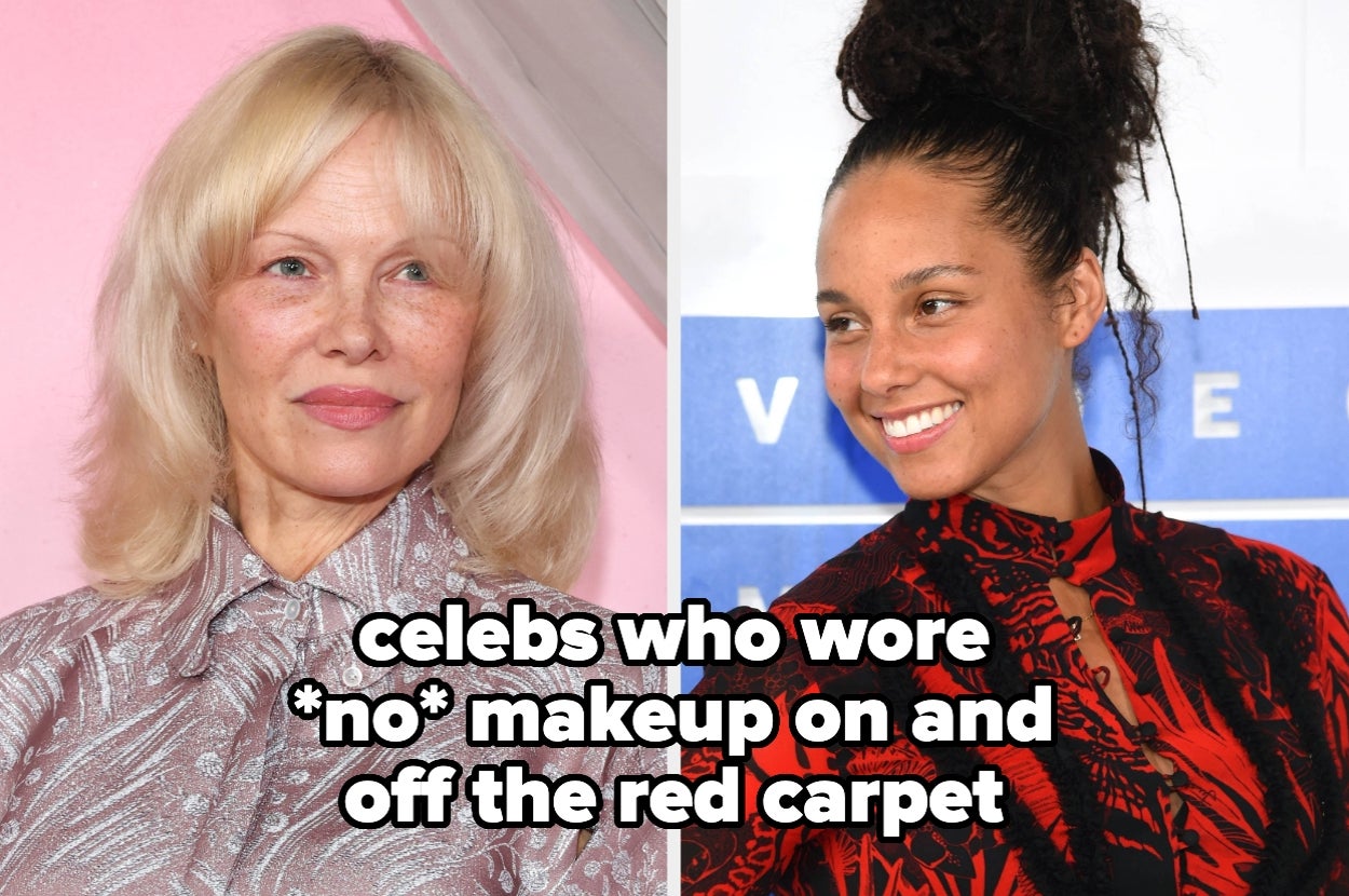 25 Times Celebrities Went Bare-Faced On And Off The Red Carpet