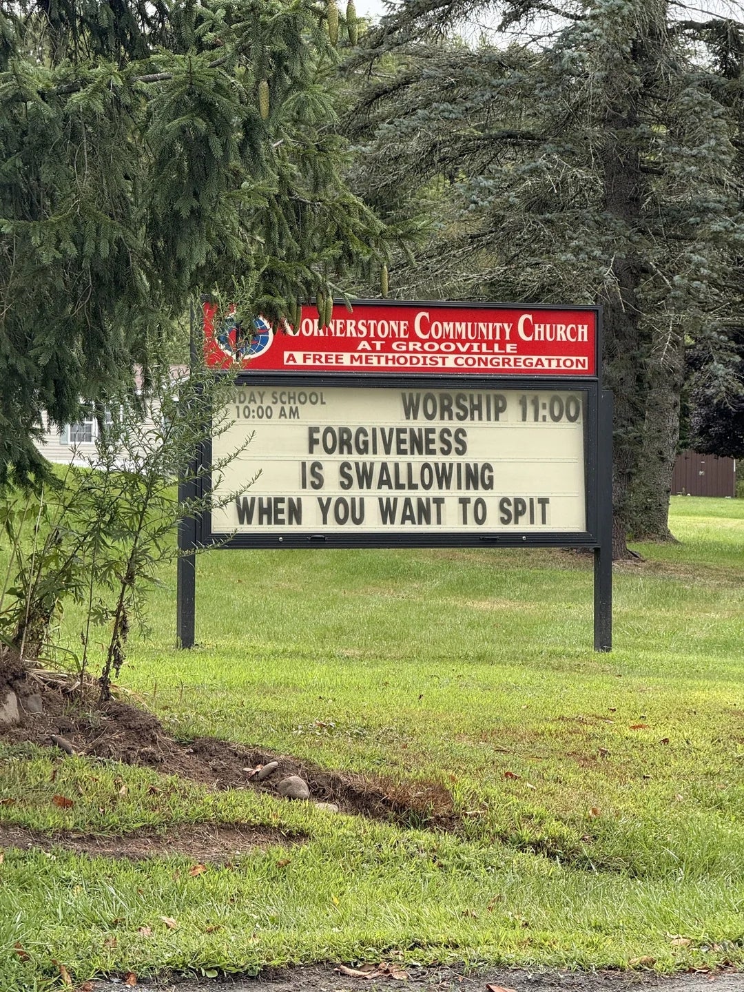  "Forgiveness is swallowing erstwhile   you privation  to spit."