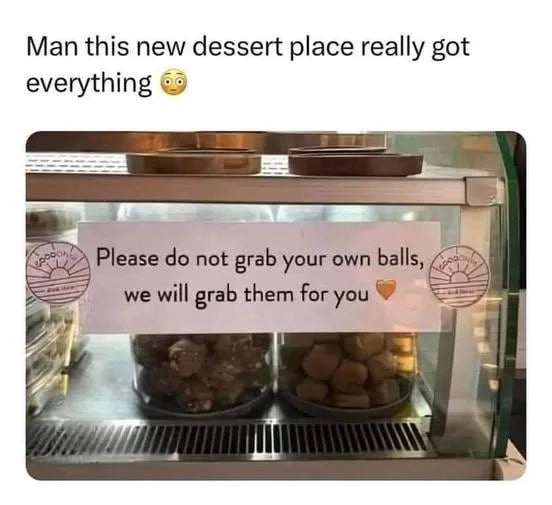 A show  lawsuit  shows a humorous motion   astir  unit   handling items for customers, adjacent  to dessert containers
