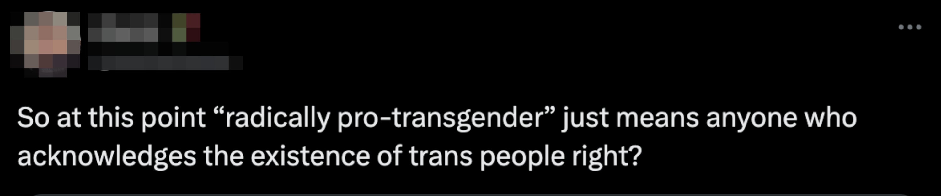 Tweet spørrende om