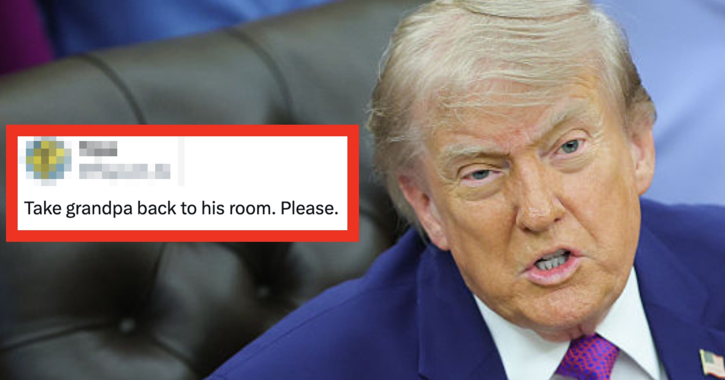 "Take Grandpa Back To His Room": People Are Mocking Donald Trump After His Latest Ridiculous Speech