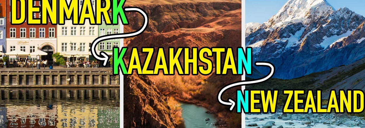 If You Can Link More Than 7 Countries In This Geography Challenge, You Are The Smartest Person Alive Hands Down