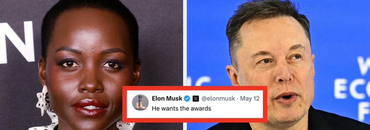 Lupita Nyong'o, The New Black Helen Of Troy, Has Elon Musk And MAGA Crashing Out So Hard — Here's What They're Saying