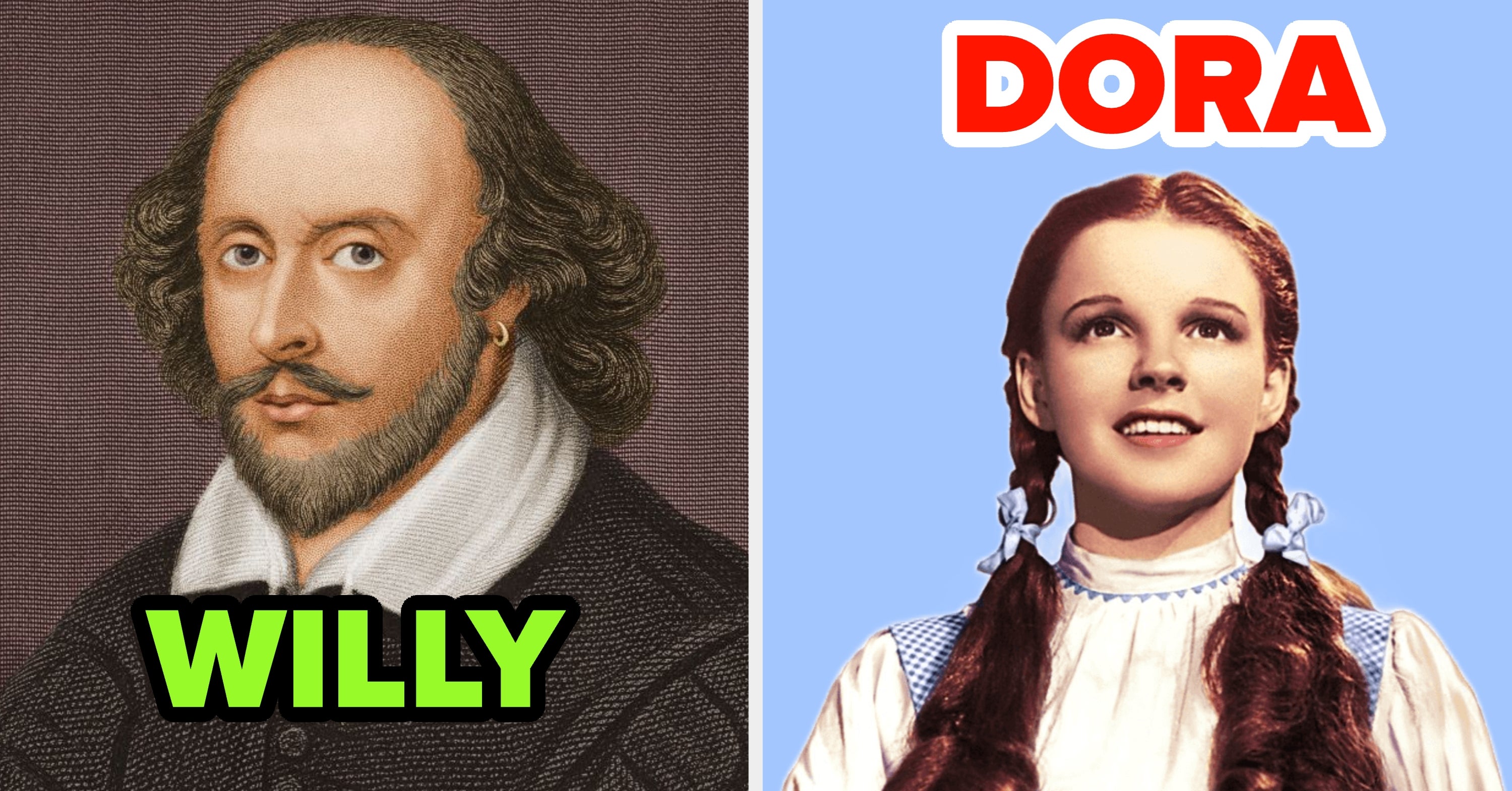 Can You Pair These 15 Nicknames With Their Unexpected Full Names?