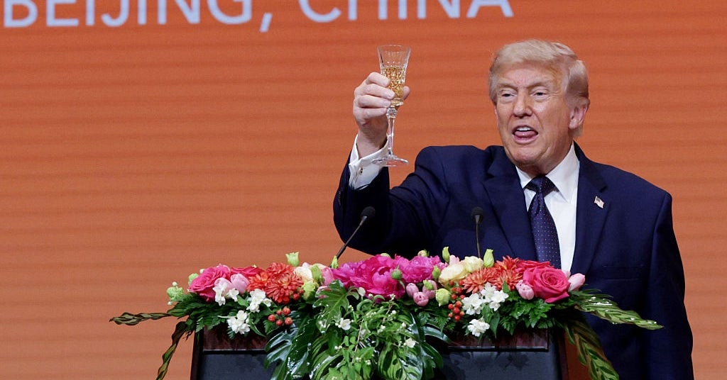 The Internet Is Having A Field Day With This One Weird Thing Trump Said In China