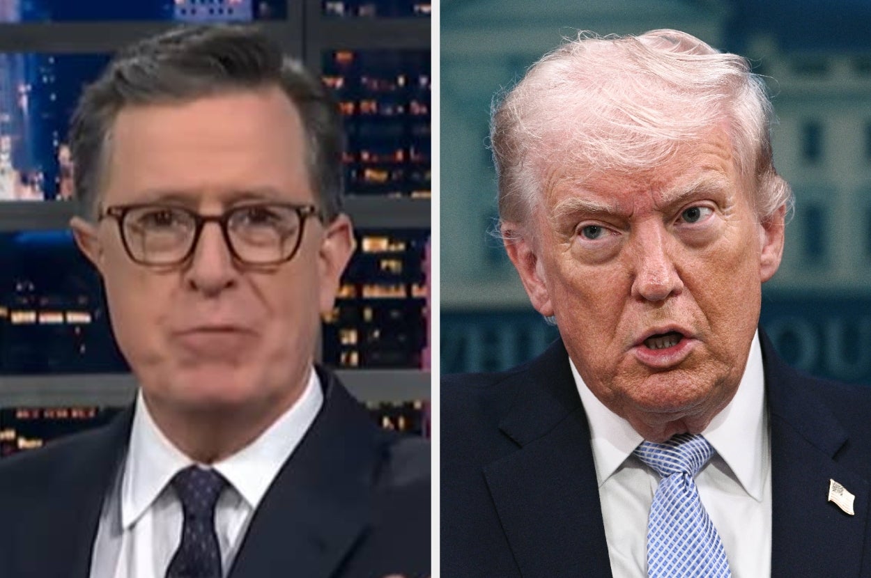 Two men in suits, one with glasses. They're in different settings, both looking directly at the camera