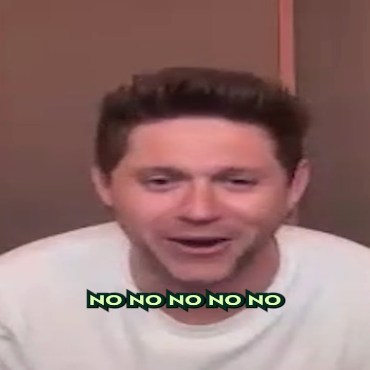 Person laughing with "No no no no no" text overlay