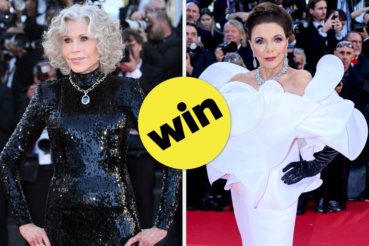 Breaking News Jane Fonda, 88, And Joan Collins, 92, Rocked Cannes Film Festival In Timeless Style — Plus More Red C...
