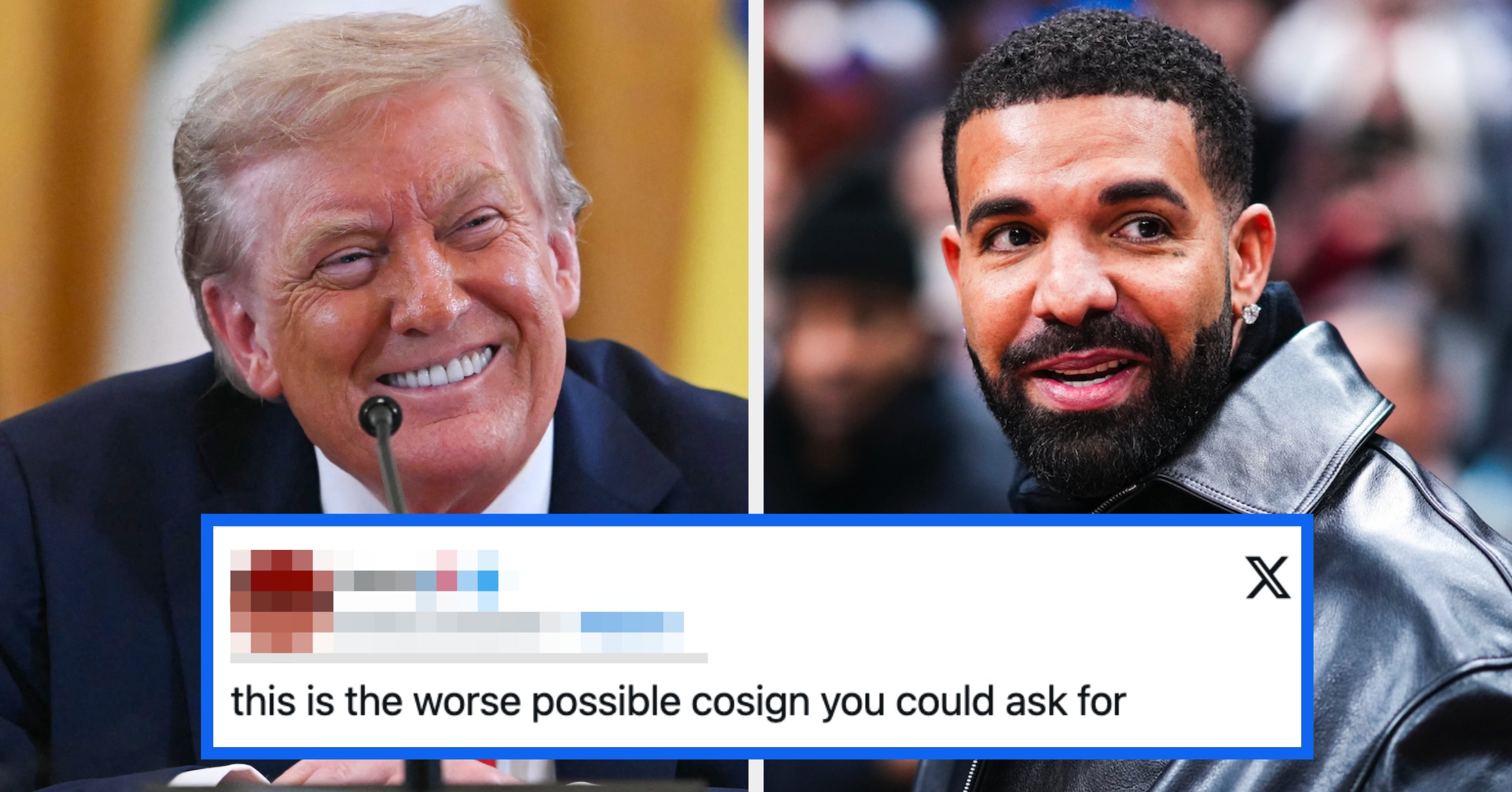 The White House "MAGA-Fied" Drake's New Album Cover, And It's Going Viral