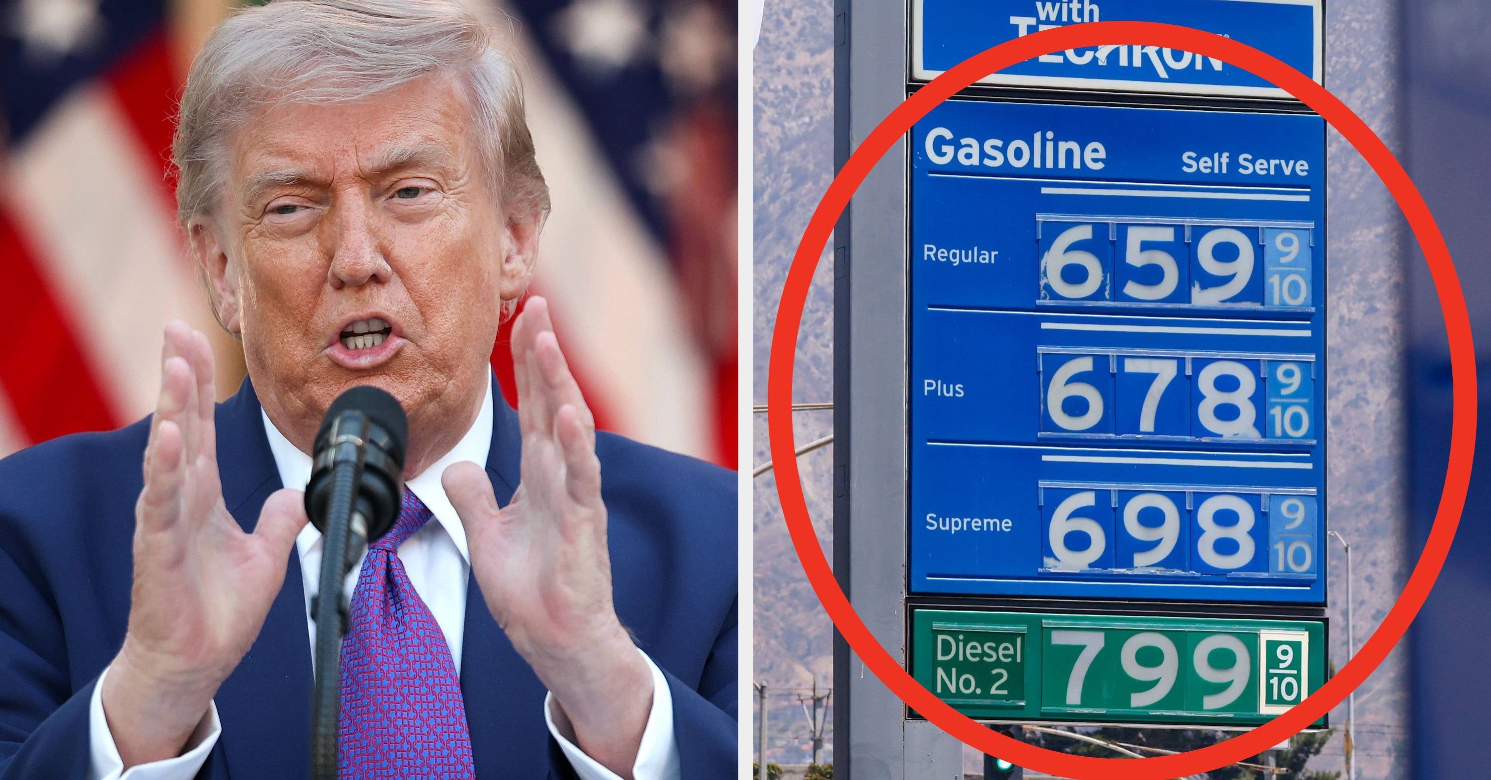 Trump Gas Station Stickers Go Viral
