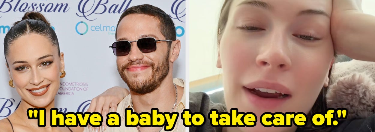 Elsie Hewitt Says She's Raising Her And Pete Davidson's Child "On My Own" After Their Alleged Split, And People Have Opinions