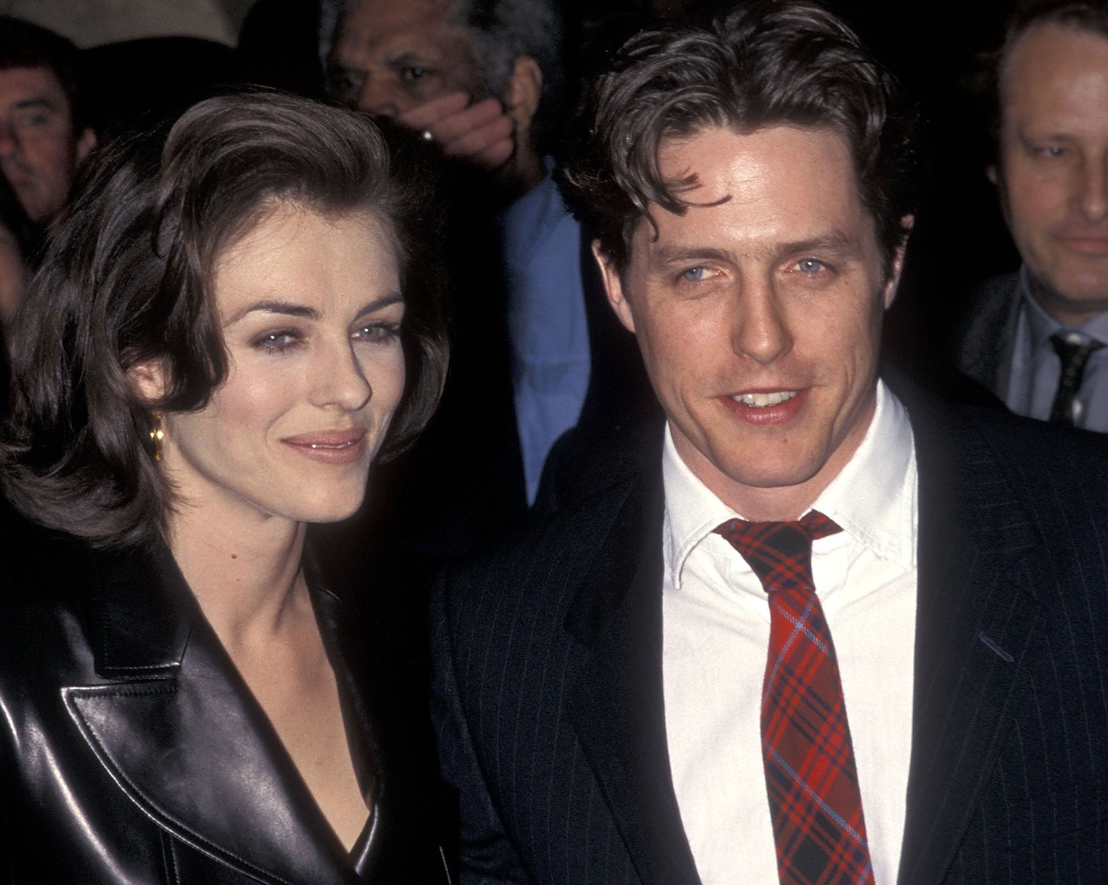 Elizabeth Hurley and Hugh Grant airs  astatine  an event