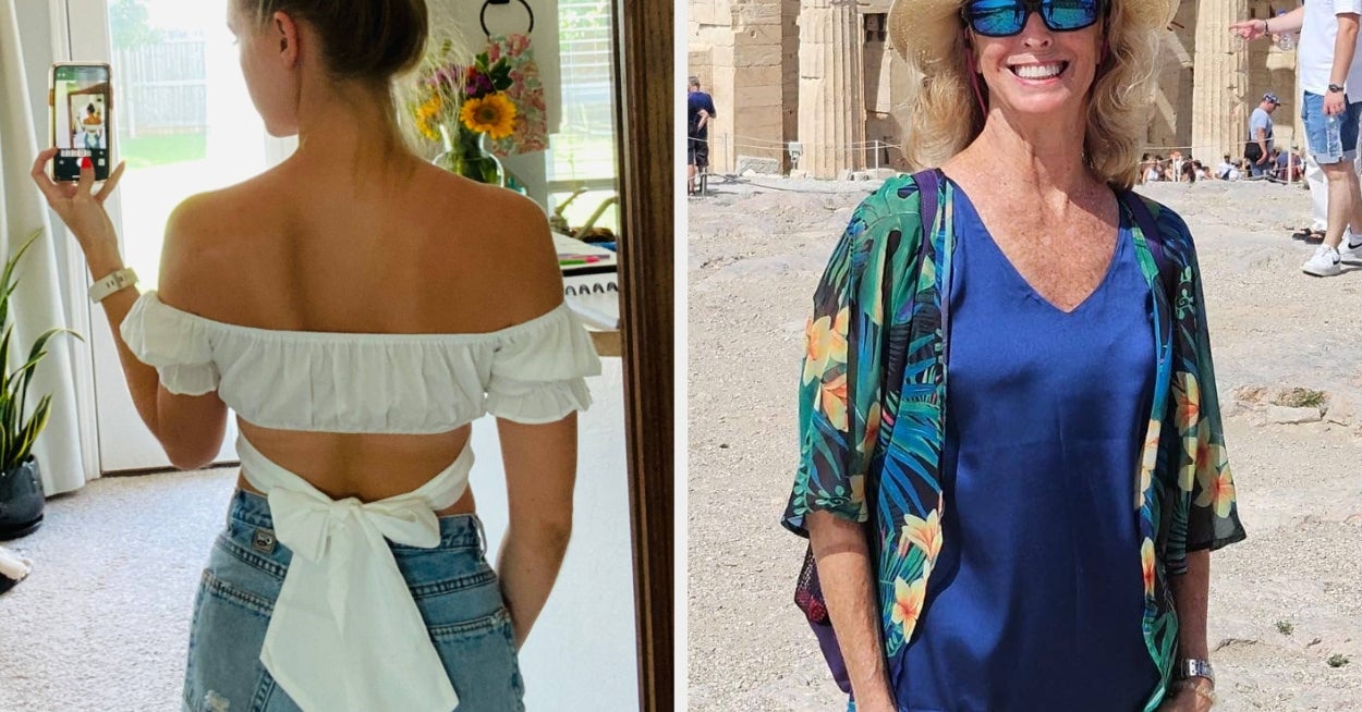 27 Cute Tops That Reviewers Say They Wore On Vacation