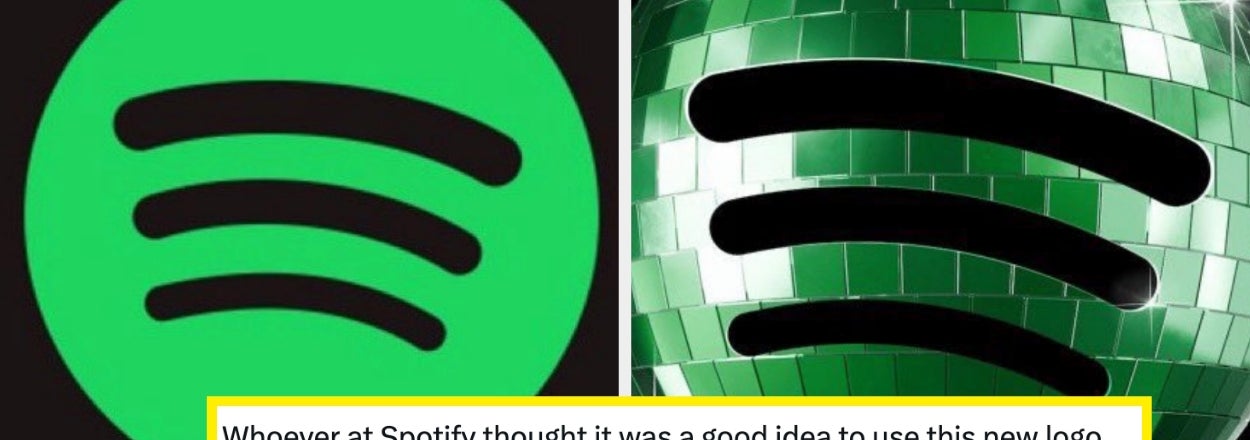The Backlash To Spotify's Disco Ball Logo Is Conclusive Evidence That Everybody Has Gotten Far Too Comfortable Being Miserable