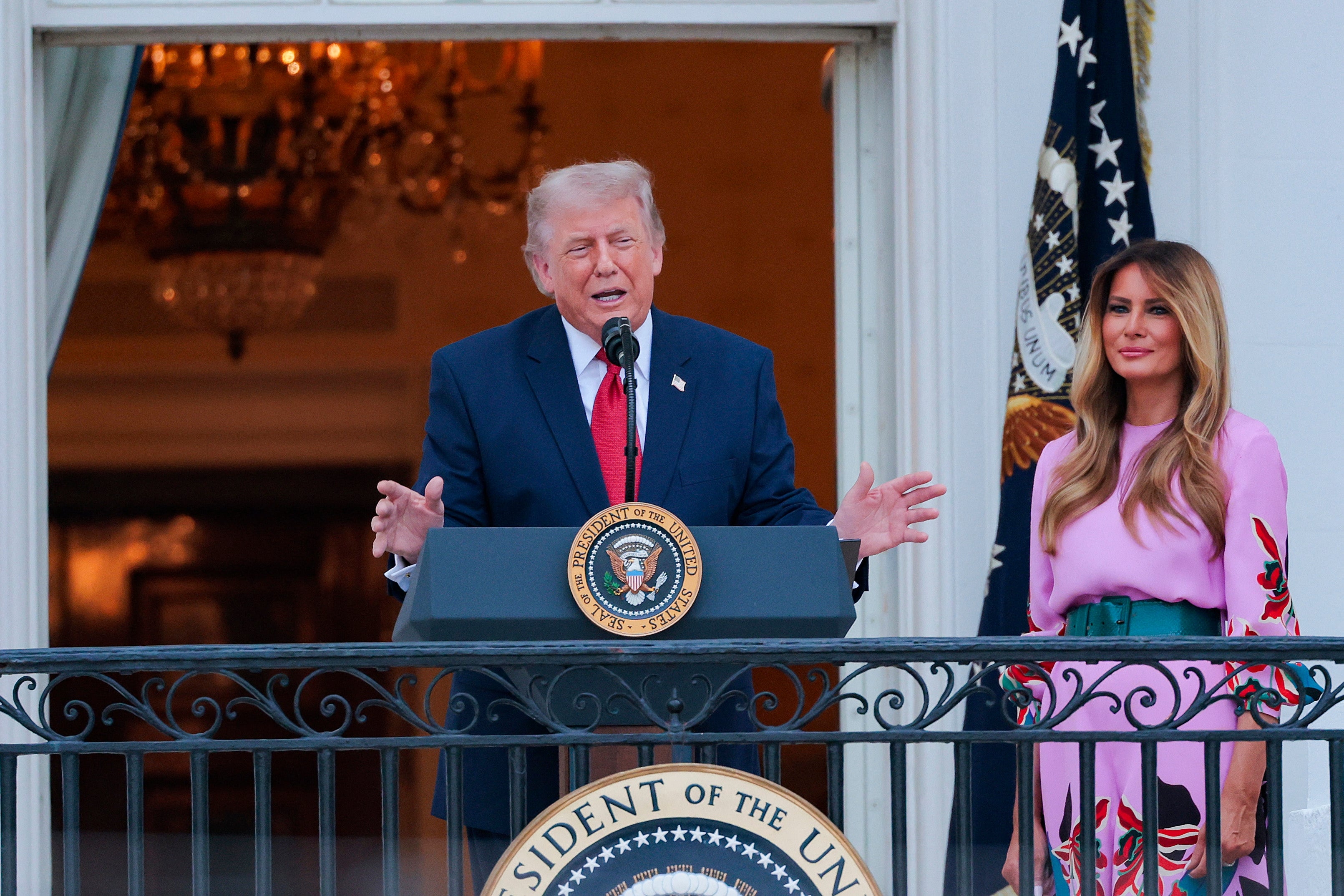 ドナルド・トランプ米大統領（＝2026年5月19日撮影） / Heather Diehl / AFP＝時事