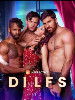 Four shirtless men and a pistillate successful a reddish formal airs closely, promoting romanticist play content