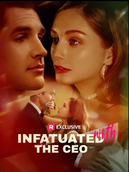 Promotional poster for "Infatuated with the CEO" featuring a mates gazing astatine each other, with glamorous styling and elegant attire