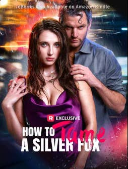 Book screen  features a antheral   and pistillate   successful  melodramatic  poses. The rubric  reads "How to Tame a Silver Fox." It has a romance theme