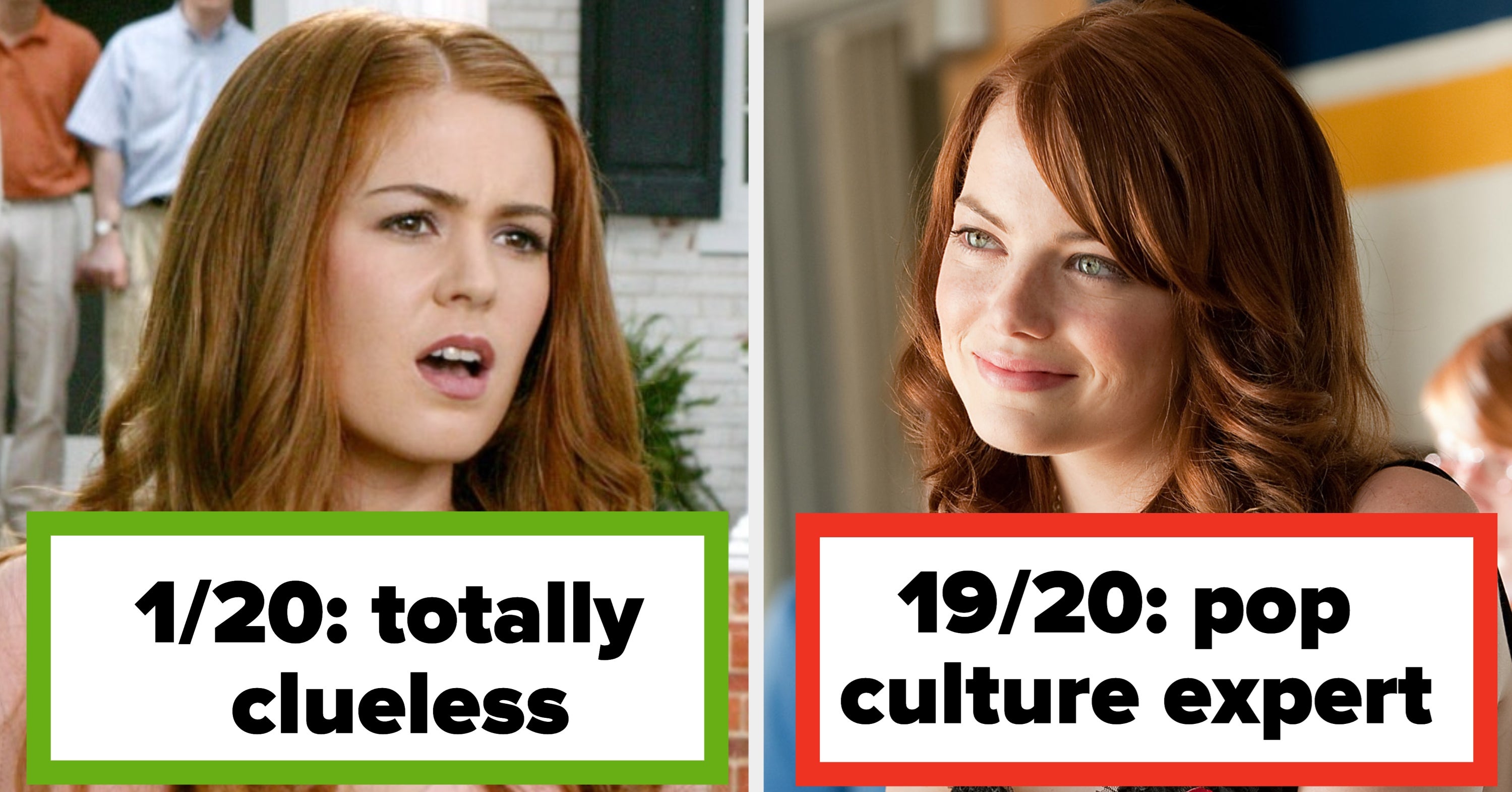Only Real Film Experts Will Be Able To Tell These Famous Redheads Apart, So I'll Be Genuinely Impressed If You Can