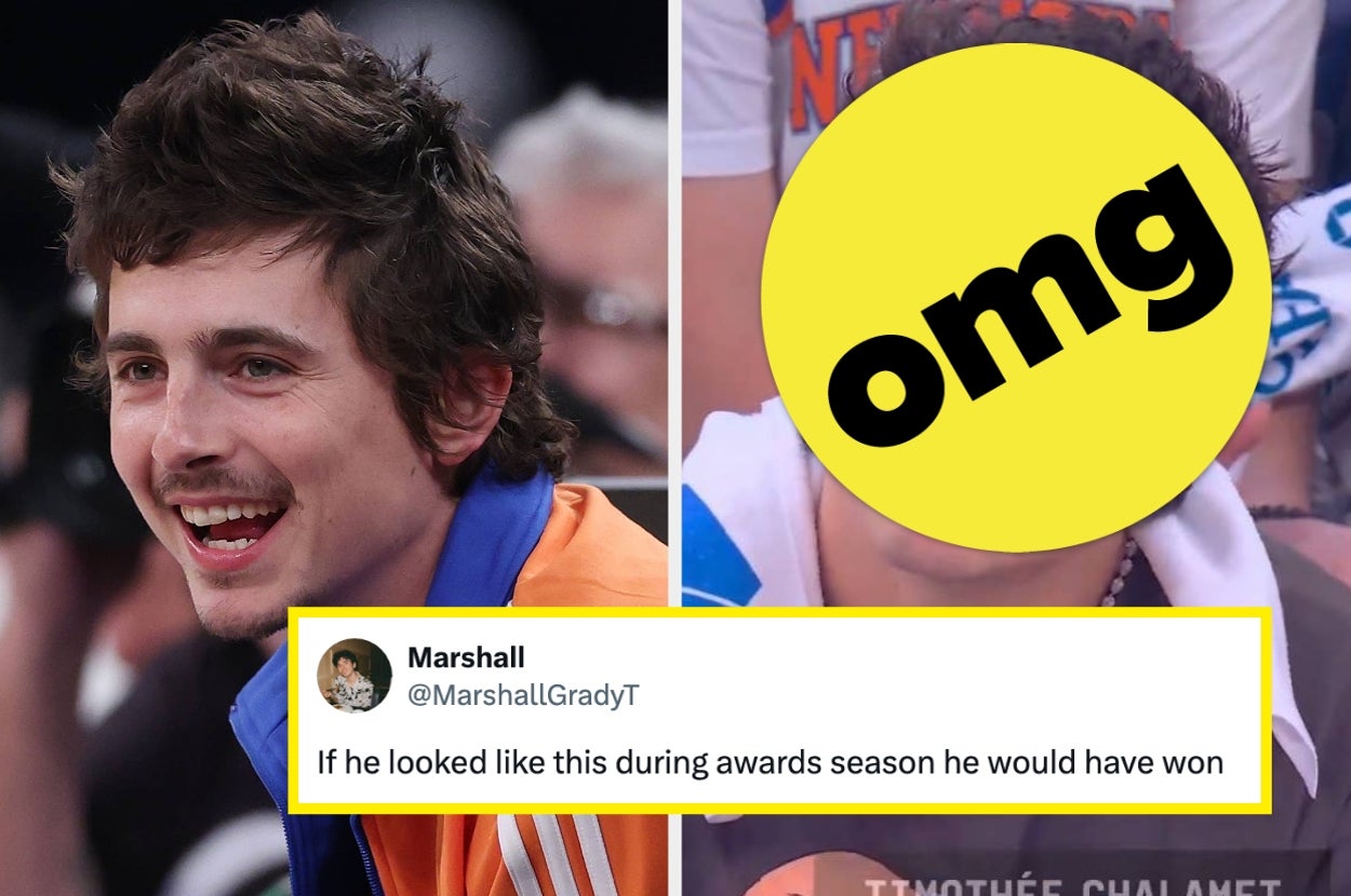 “He Shaved And Aged Down 5 Years”: Timothée Chalamet Just Debuted A New Look, And These Reactions Are Sending Me