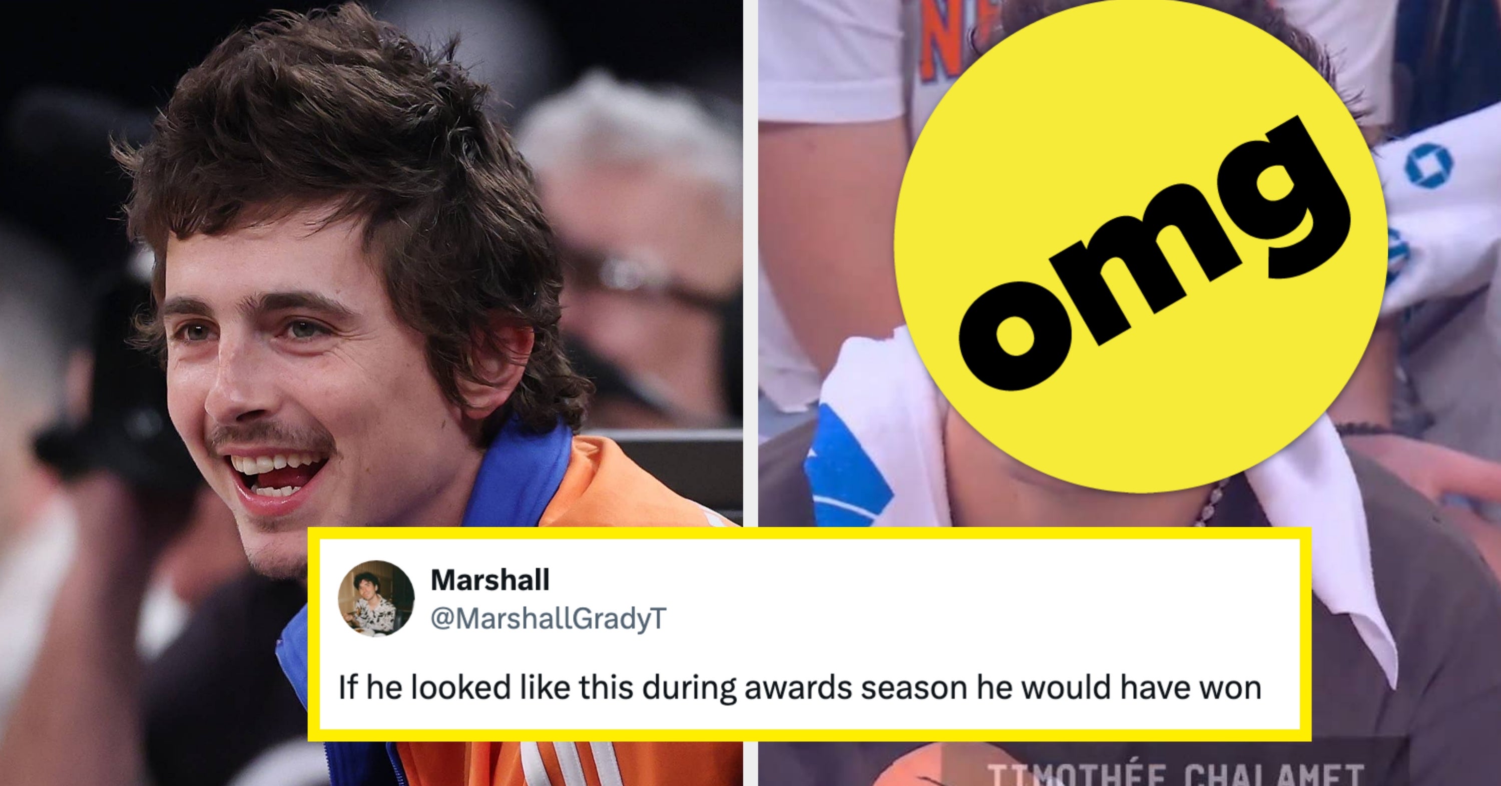 “He Shaved And Aged Down 5 Years”: Timothée Chalamet Just Debuted A New Look, And These Reactions Are Sending Me