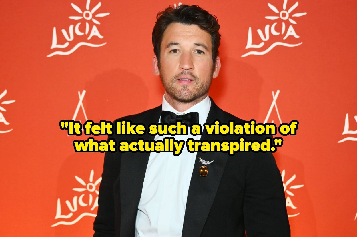 Miles Teller Reacted To Reports That He's Kind Of A Douche