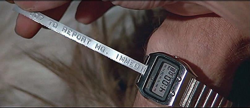  "007 to report HQ. Immediate."