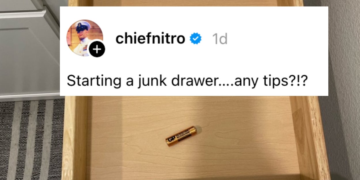 This Viral Junk Drawer Thread Is Pure Gold