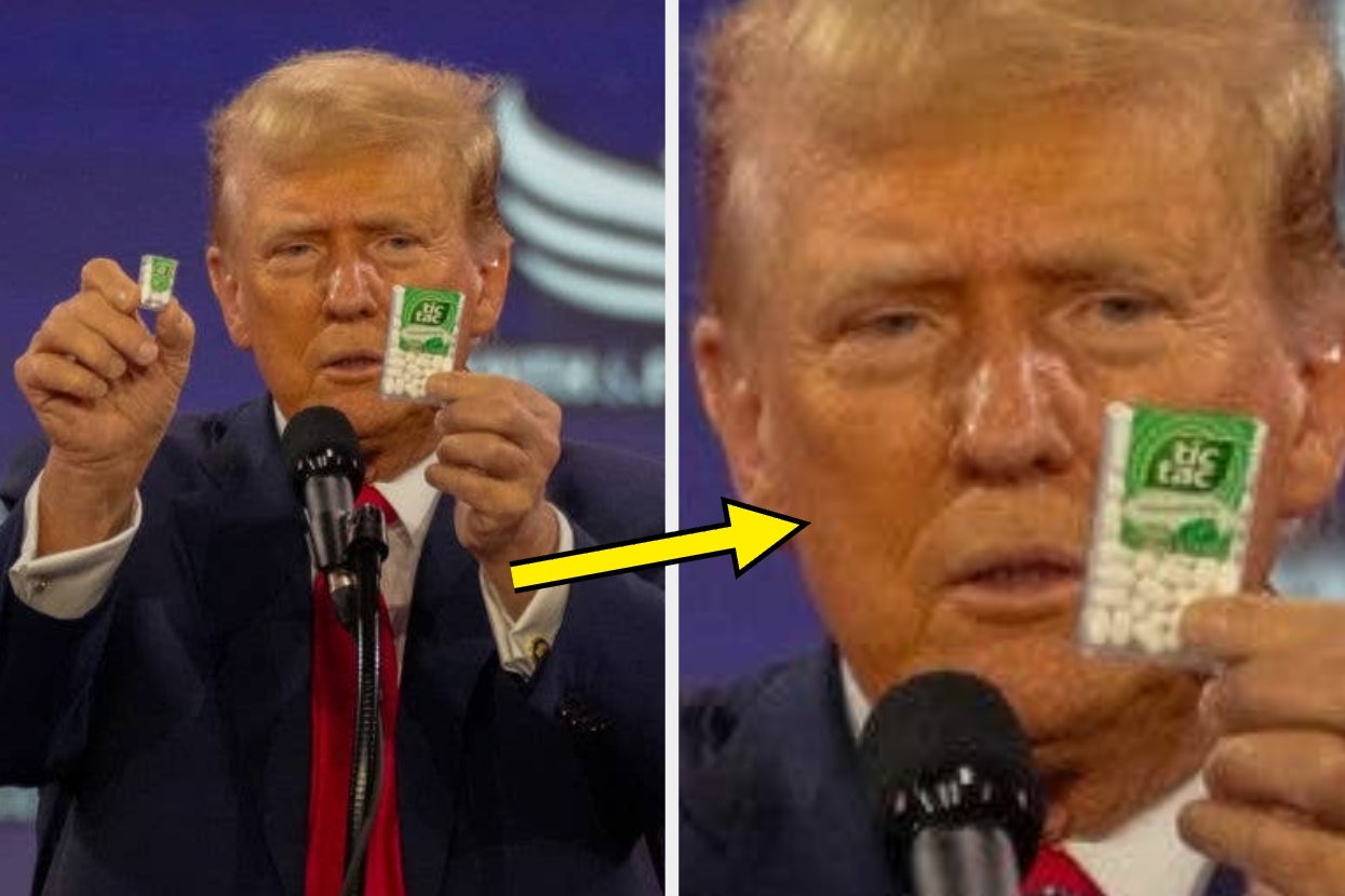 Trump Has Been Doing This Weird Thing In His Speeches The Whole Time, And Now That I've Seen It, I Can't Look Away