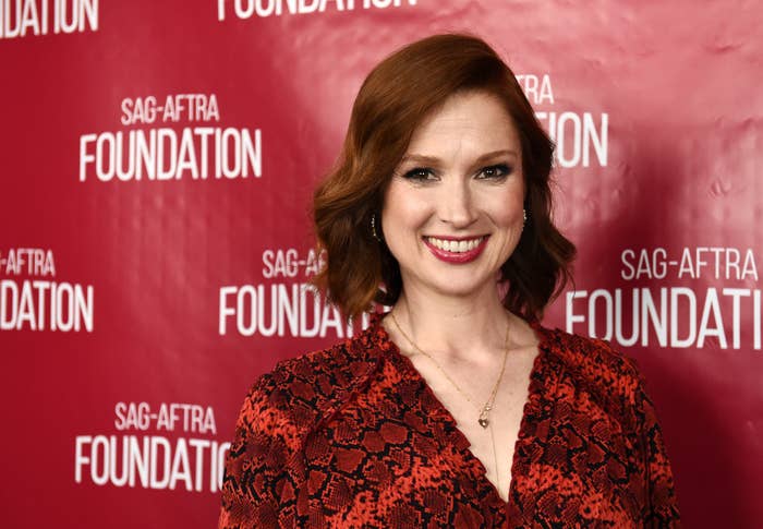 ctress Ellie Kemper attends the SAG-AFTRA Foundation Conversations with "Unbreakable Kimmy Schmidt" astatine  the SAG-AFTRA Foundation Screening Room connected  May 29, 2019 successful  Los Angeles, California.