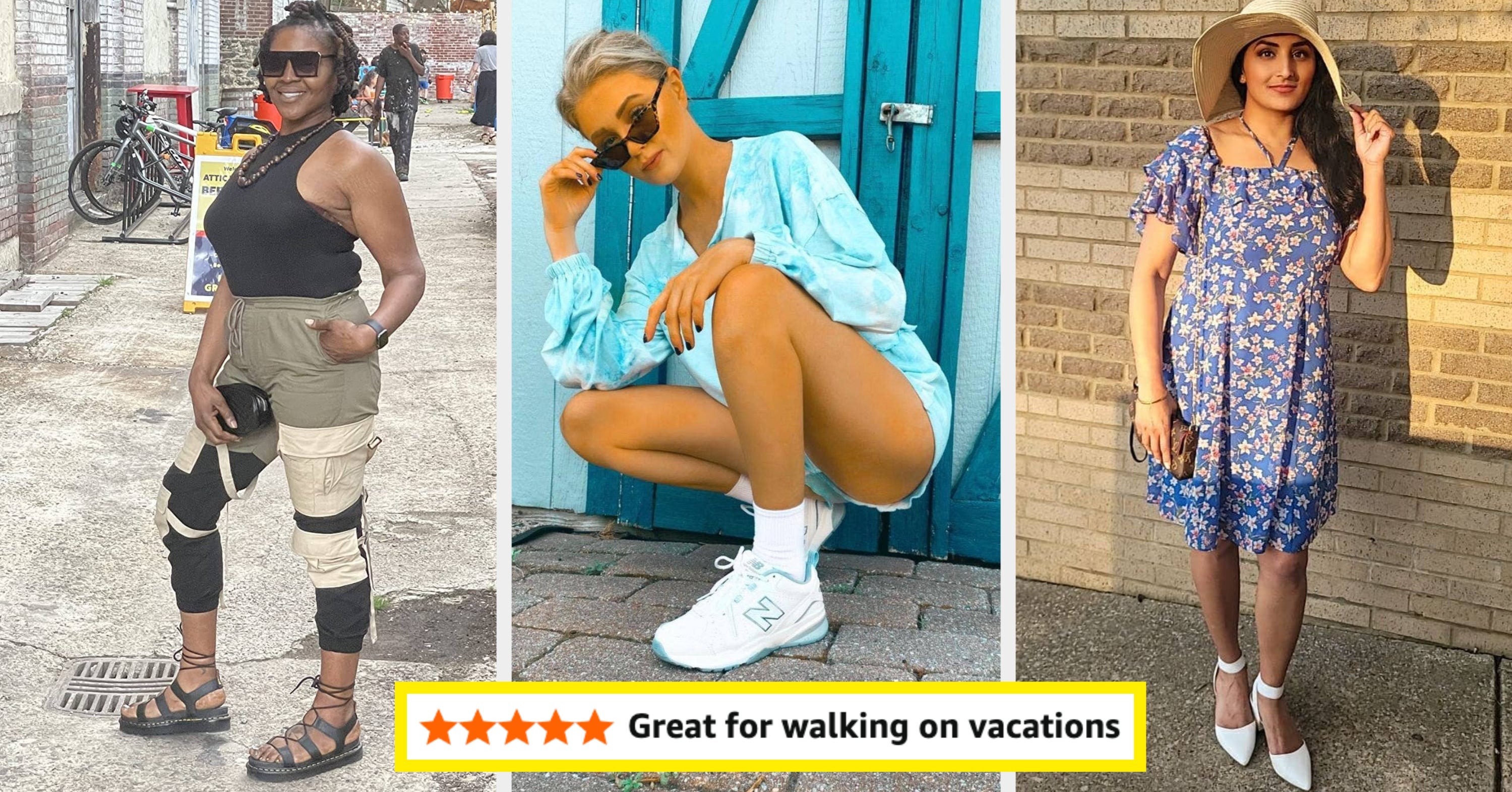 27 Shoes Reviewers Say They Traipsed In For Miles…So They’re Actually Perfect For Your City Vacation