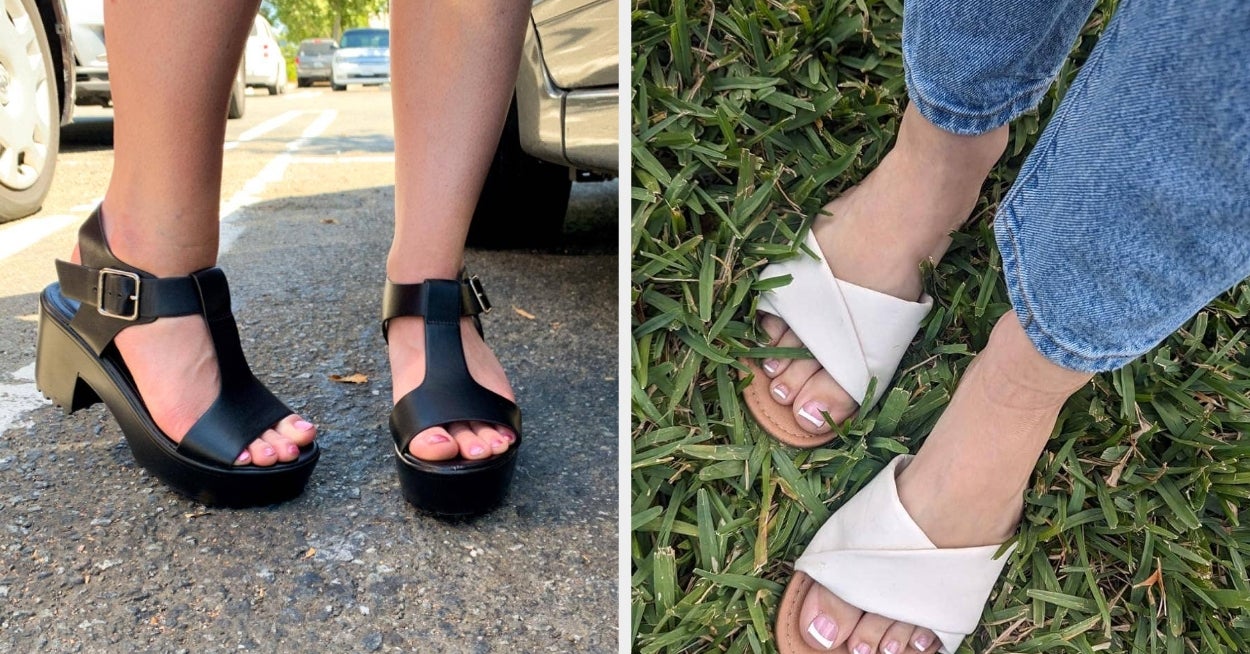 30 Actually Comfy Sandals That You Won't Want To Rip Off Your Feet Three Seconds Into Walking In Them