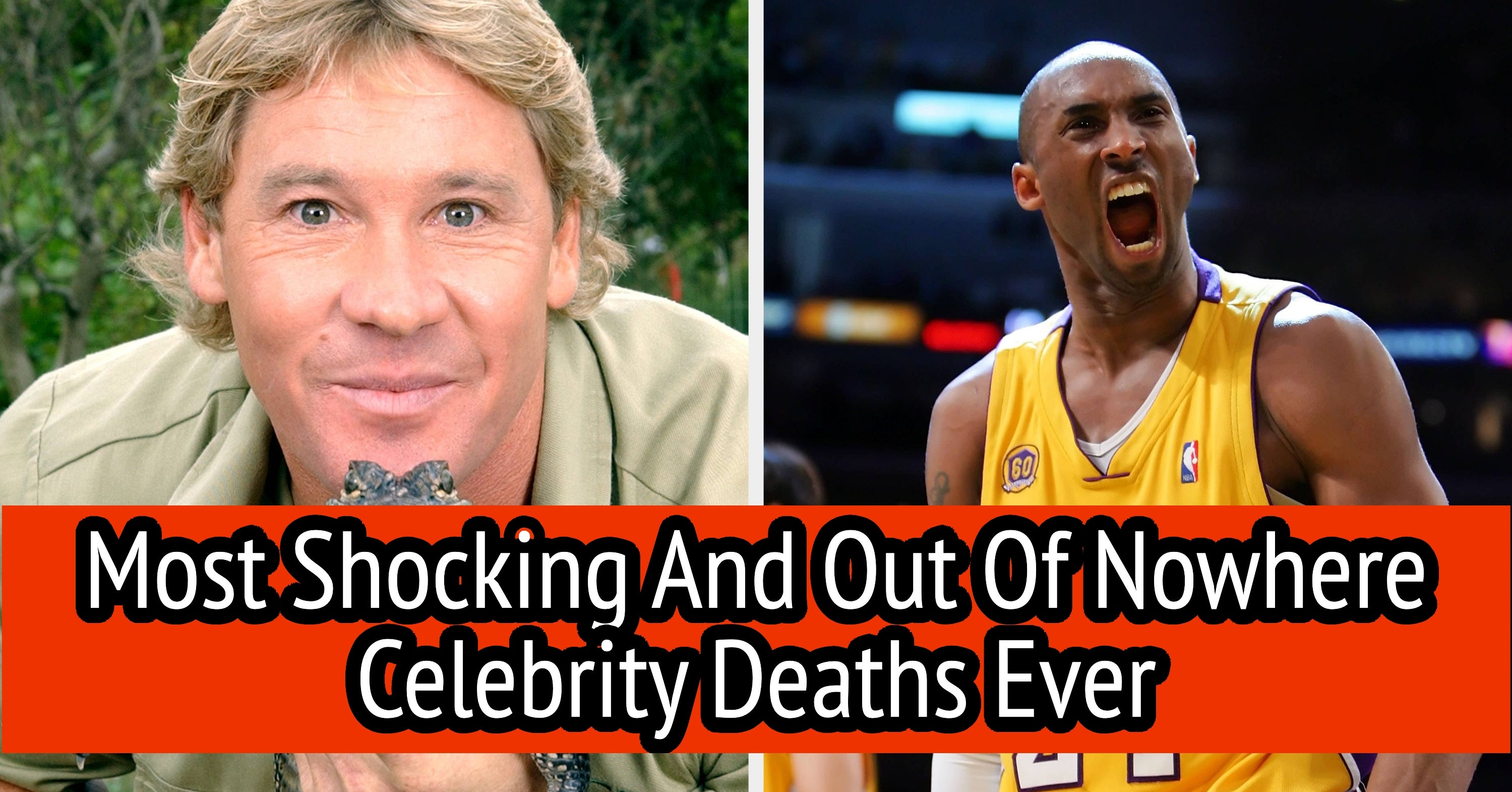 27 Celebrities Who Died So Suddenly And Unexpectedly That Th