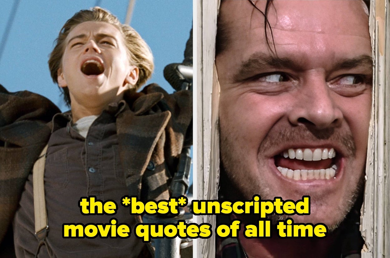 23 Times Actors Totally Ad-Libbed Their Lines And Made The Entire Movie