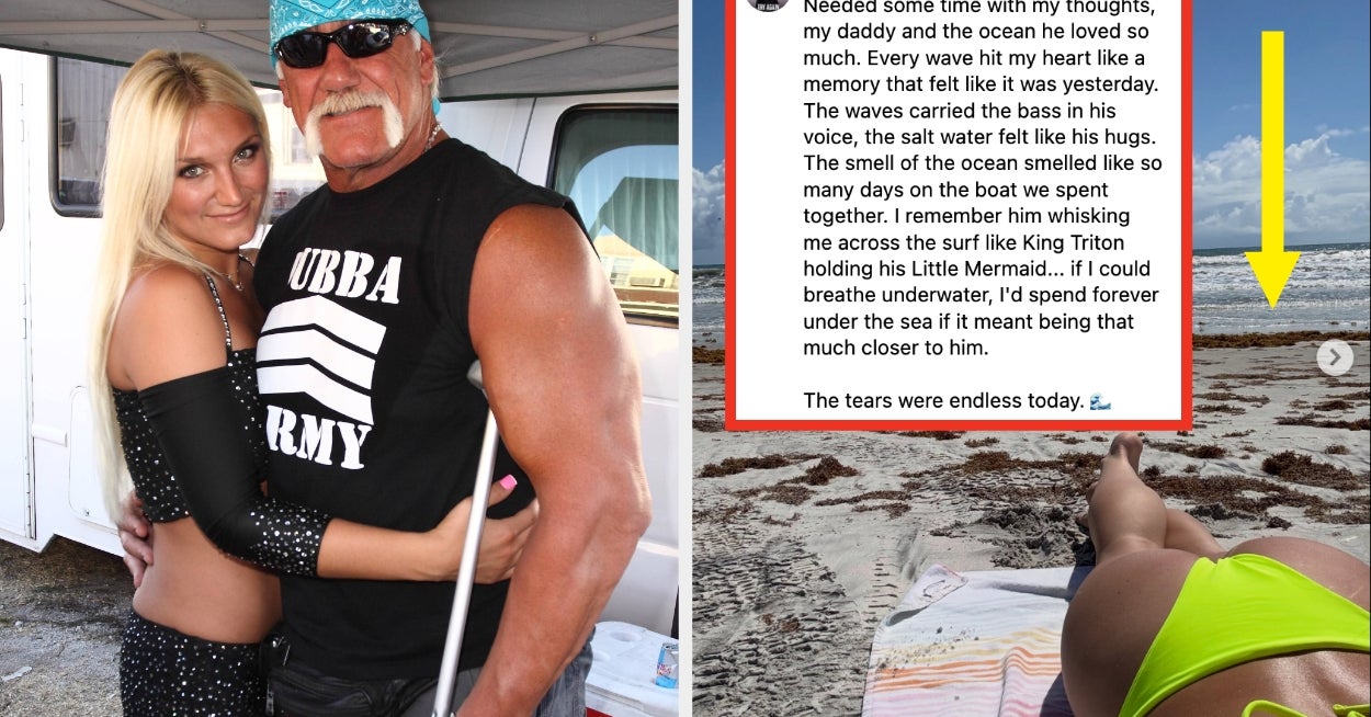 Brooke Hogan Responded After People Called Her Bikini Tribute To Hulk Hogan A "Thirst Trap"