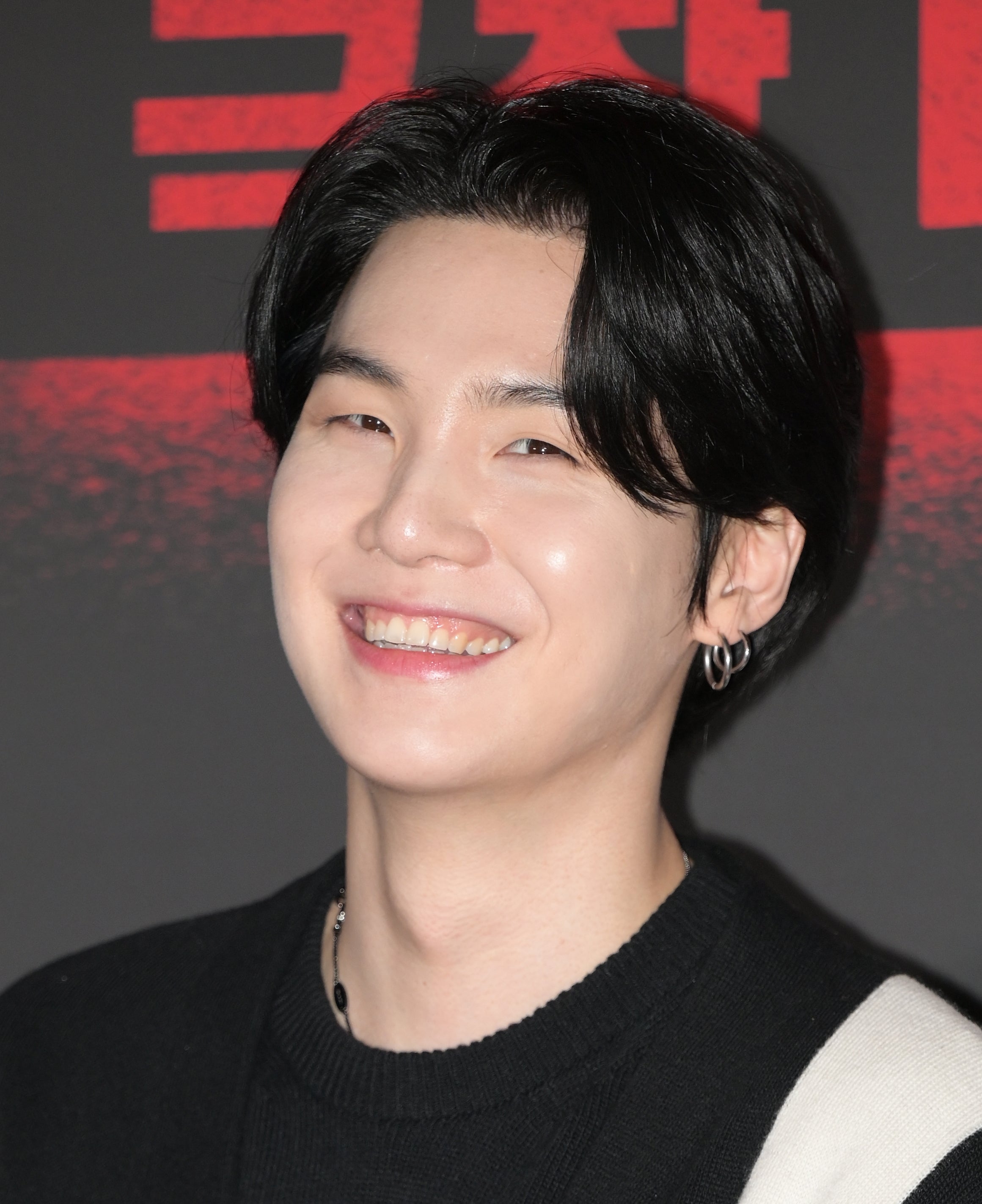 BTSのSUGA（＝2023年2月28日撮影）/ The Chosunilbo JNS / ImaZins via Getty Images
