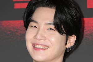 BTSのSUGA(=2023年2月28日撮影)/ The Chosunilbo JNS / ImaZins via Getty Images
