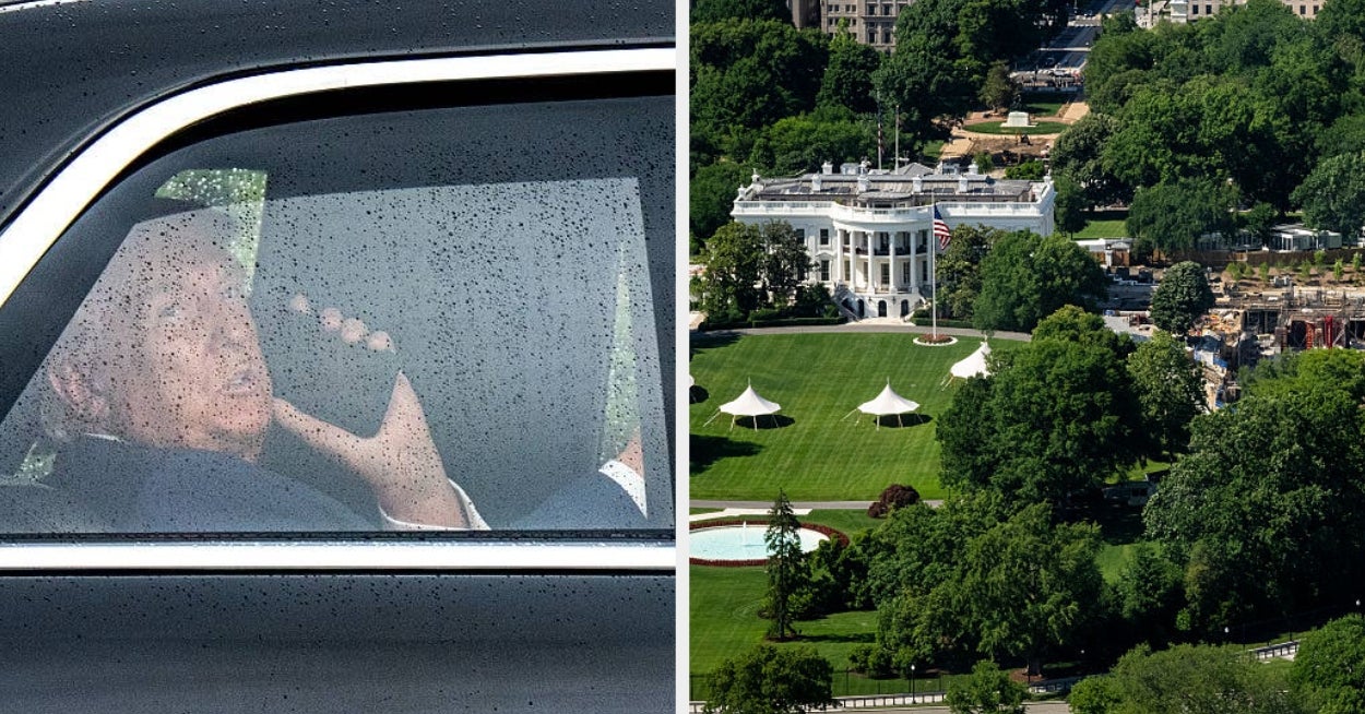 People Have A Lot Of Thoughts About "The Claw" That's Going Up On The White House Front Lawn