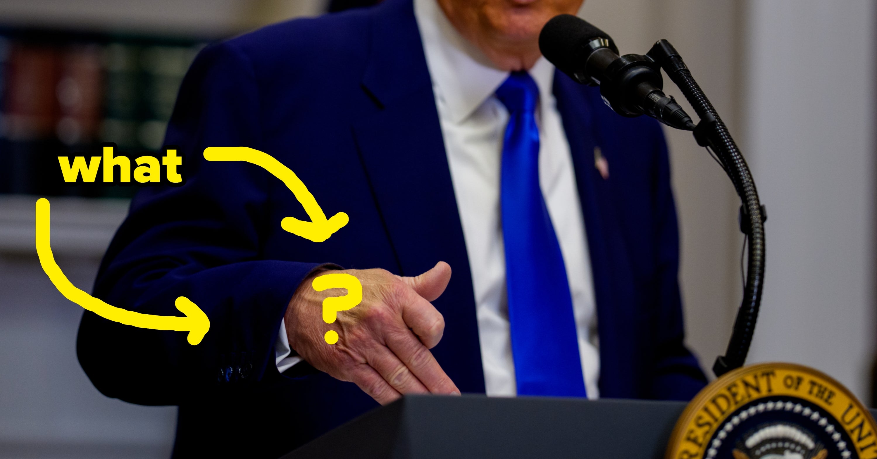 Trump Just Had His Third Annual Physical In Two Years Since Becoming President Again. Unrelated, But Here Are 17 Pictures Of His Hands Over The Years