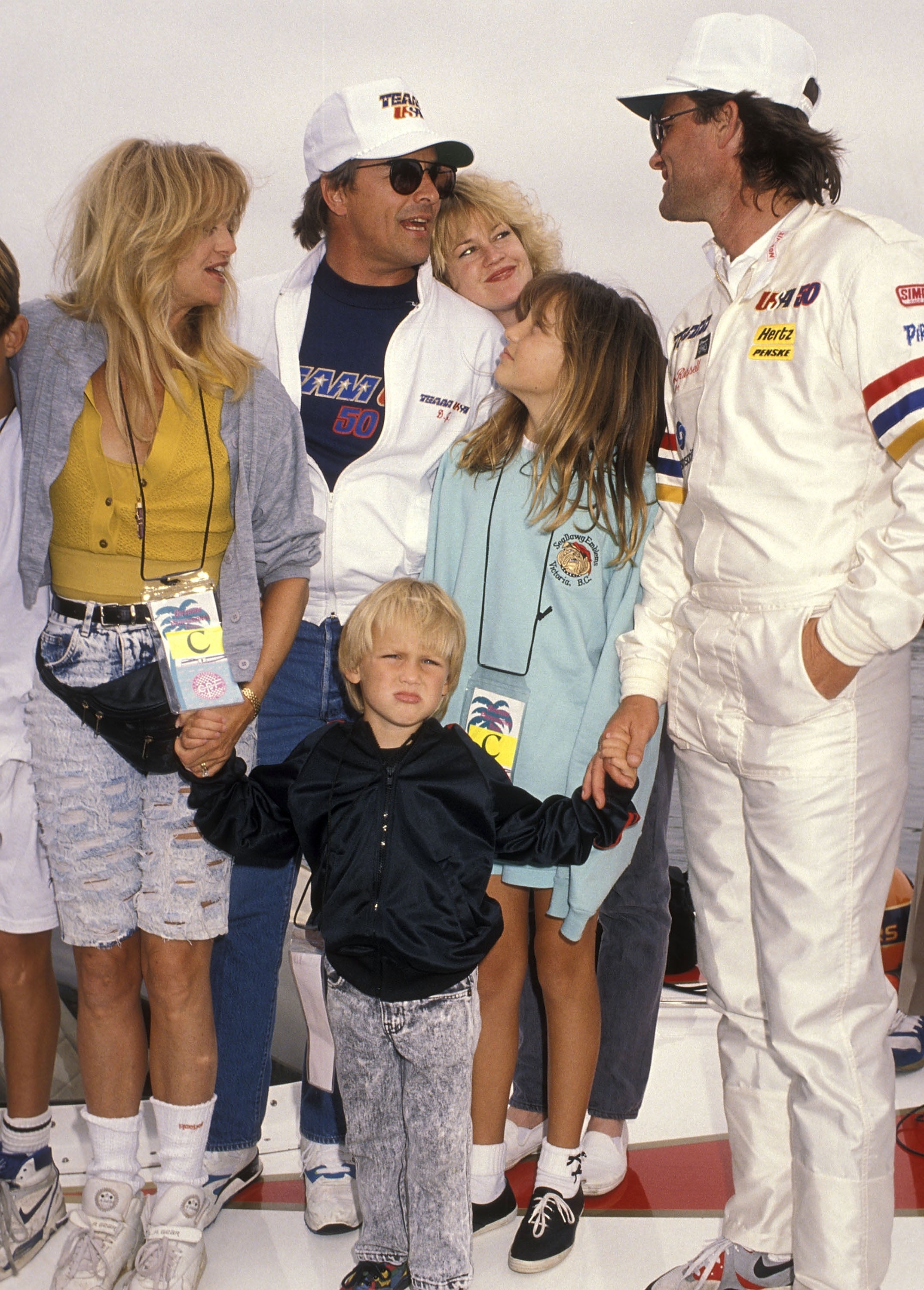 Young Wyatt Russell poses with his household successful casual sporting attire