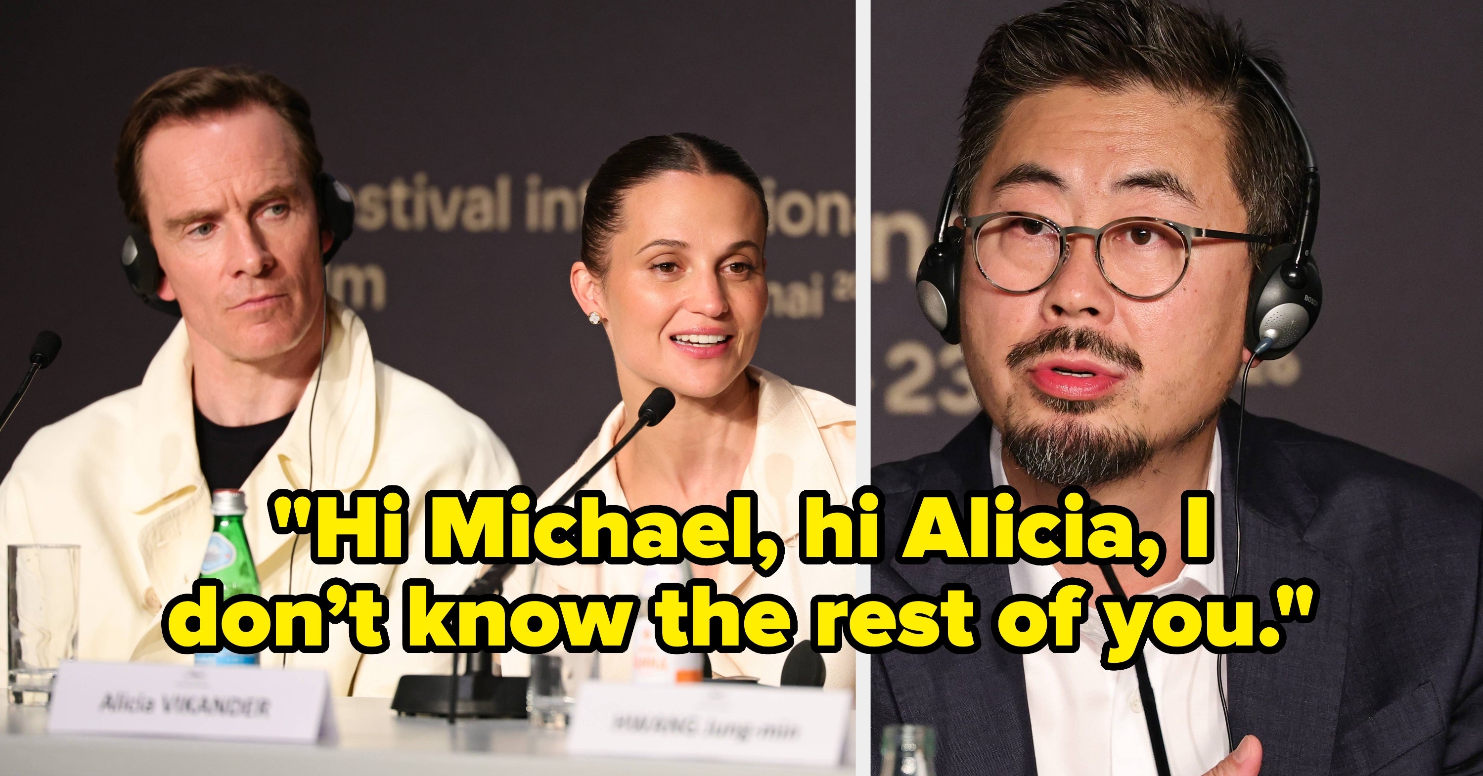 People Are “Disappointed” In Michael Fassbender And Alicia Vikander For Not Sticking Up For Their Non-White Castmates After A Journalist Made A “Shamefully Offensive” Comment At A Press Conference