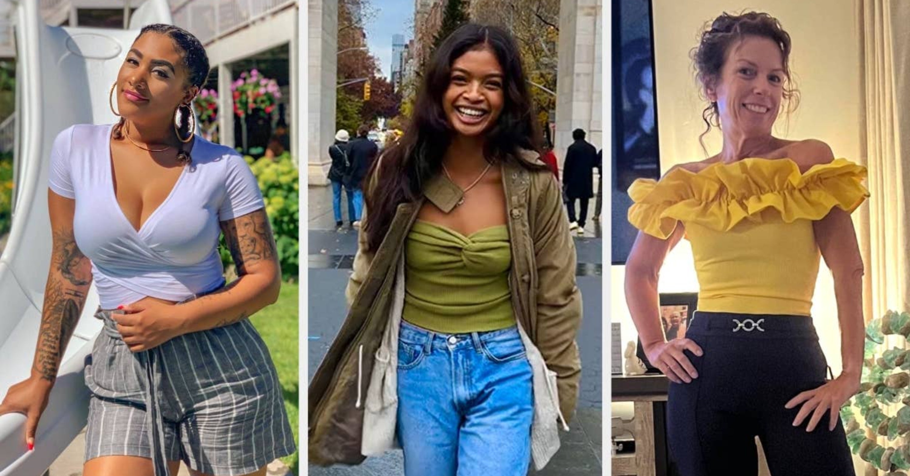 28 Cute Tops That Reviewers Say They Wear *A Lot*…So They Deserve A Place In Your Closet