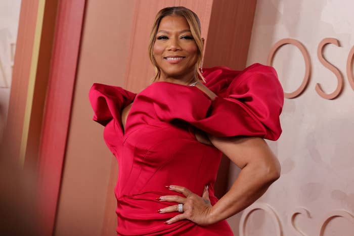 Person successful  an elegant, voluminous gown poses confidently connected  a reddish  carpet