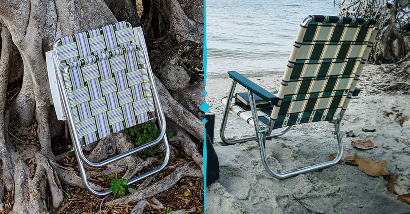These Iconic Throwback Lawn Chairs Are Exactly What Your Summer Needs
