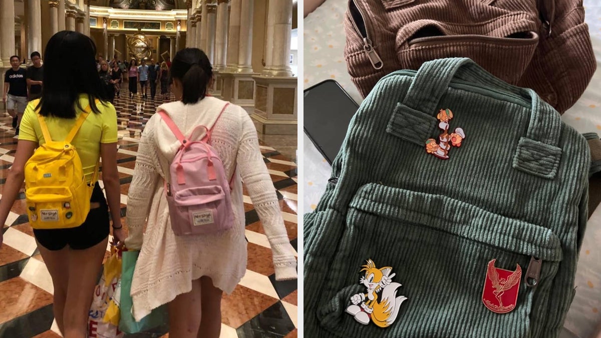 cute mini backpacks buzzfeed YiXiamo 10 inch pu backpack with hooks and fluffy ball for teenage girl children and adult (pearl pink) Girls Fashion Mini Backpack Purse