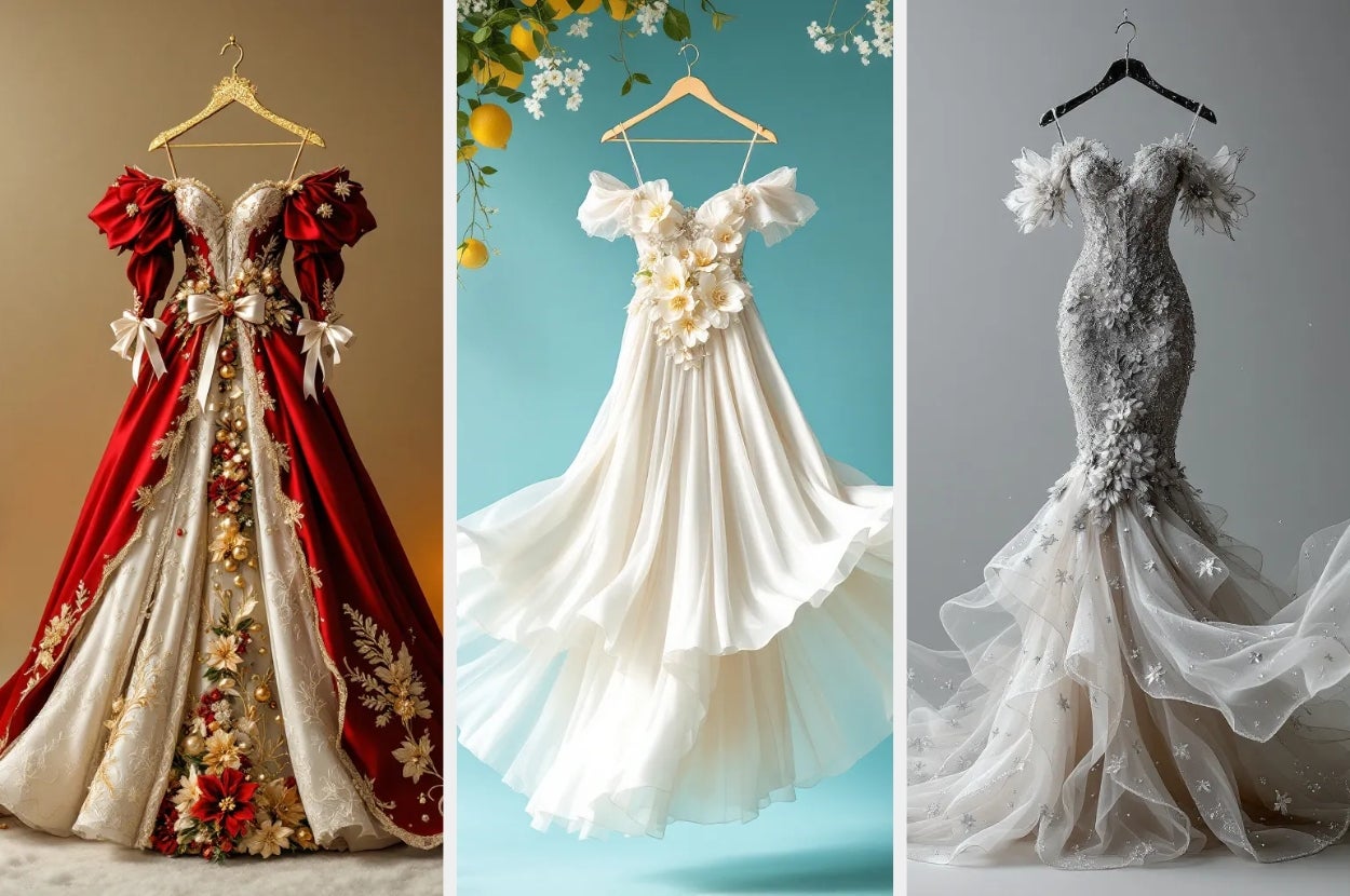 design a wedding dress quiz buzzfeed Wedding Dress Aesthetic Quiz